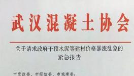 協(xié)會發(fā)文:請求政府干預水泥價格暴漲亂象！(附文件)