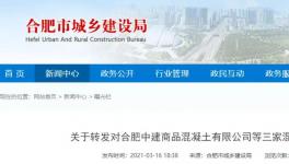 連發(fā)多起安全事故！三家混凝土企業(yè)被處理！