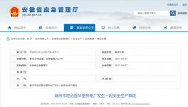 6人死亡！龍凈環(huán)保安徽工廠閃爆！