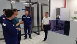 為使科研項目更接地氣，質(zhì)檢部門參觀堯柏水泥“萬噸線”！