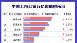 上市公司500強排名海螺水泥大跌29位！